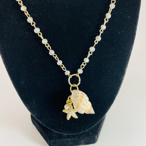 Handcrafted Beaded Nautical Jewelry Set - Picture 3 of 6